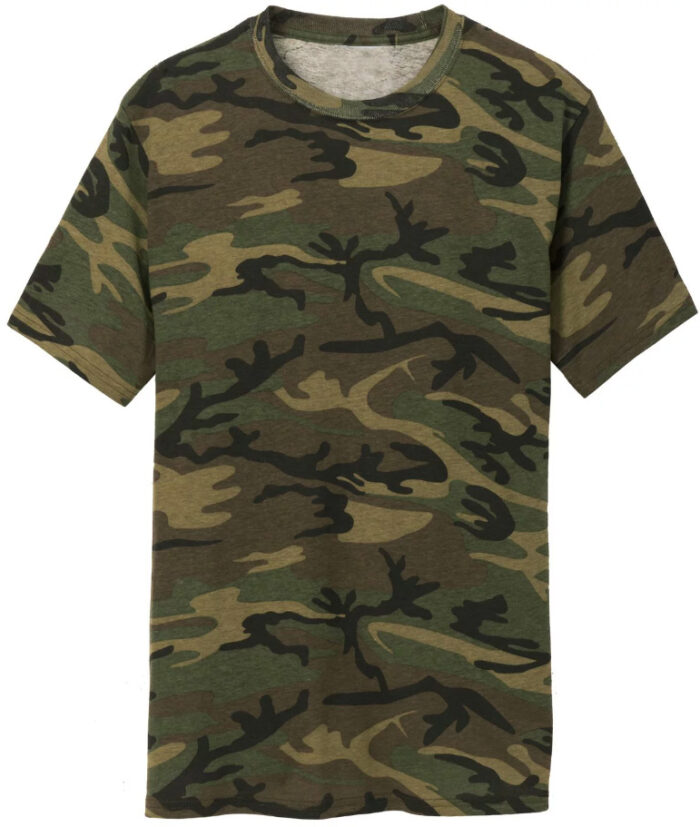 camo color t shirt