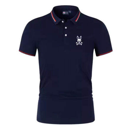 custom polo shirt blue color