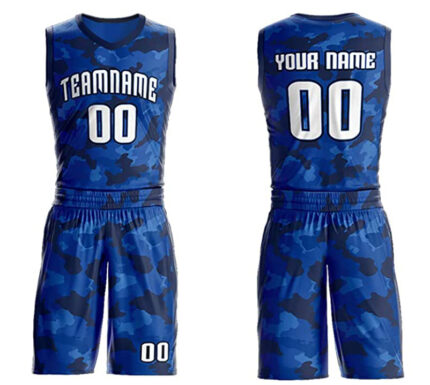 camo bb uniform jersey and shorts set