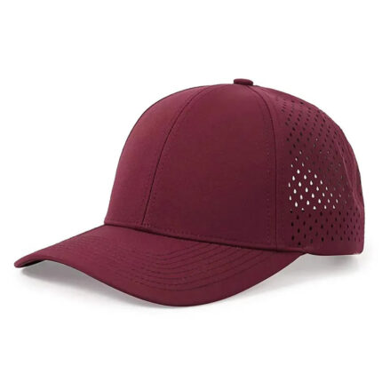 baseball cap maroon color