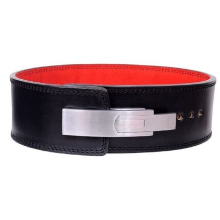 custom powerlifting belt black leather