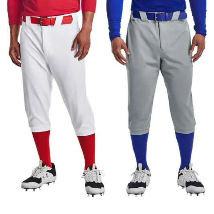 flp baseball pants white blue and red