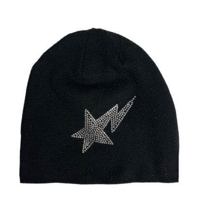 rhinestones beanie custom