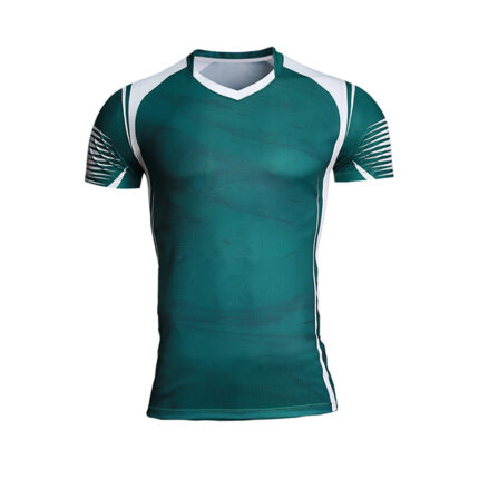 custom volleyball jerseys green