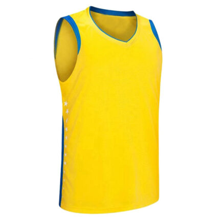 custom volleyball jersey yellow-1