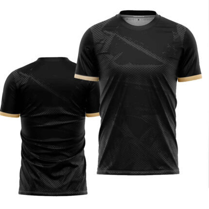 gaa training jersey black-design2